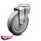 Service Caster 5 Inch Gray Polyurethane Wheel Swivel Bolt Hole Caster SCC-BH20S514-PPUB - alternate 2